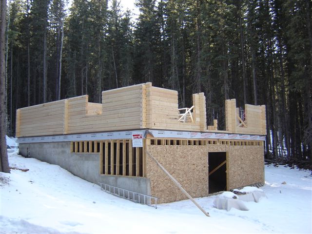 Calgary Log Home Project- Tamlin Homes-sunday-afternoon