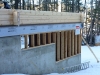 Calgary Log Home Project- Tamlin Homes-sdie view
