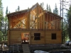 Calgary Log Home Project- Tamlin Homes-from-the-back
