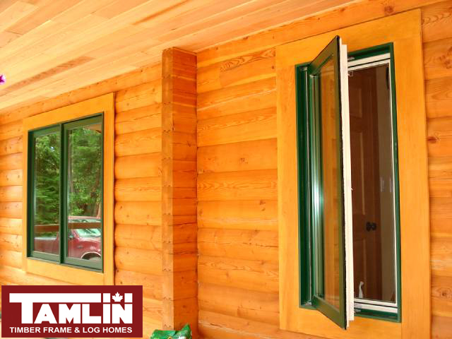 Tamlin Log Home Packages- Finished Projects-