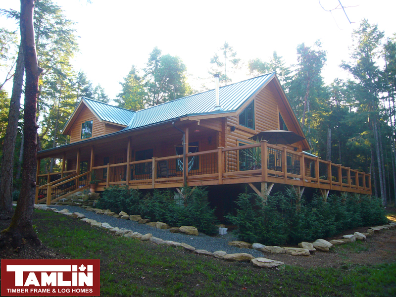Tamlin Log Home Packages- Finished Projects-house-3