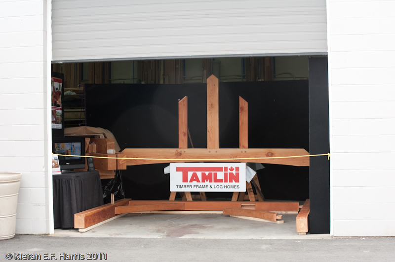Tamlin Homes BC-Log Cabin Kits- Office Grand Opening 2011