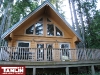 Tamlin Log Home Packages- Mayne Island BC Project