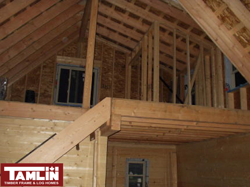 Tamlin Log Home Packages- Pender Island Project