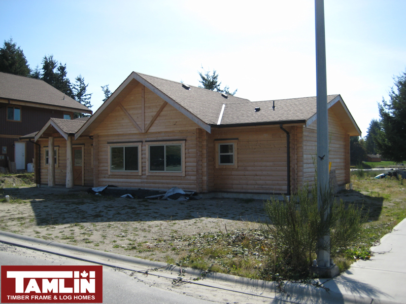 Tamlin Log Home Packages- Salish BC Project